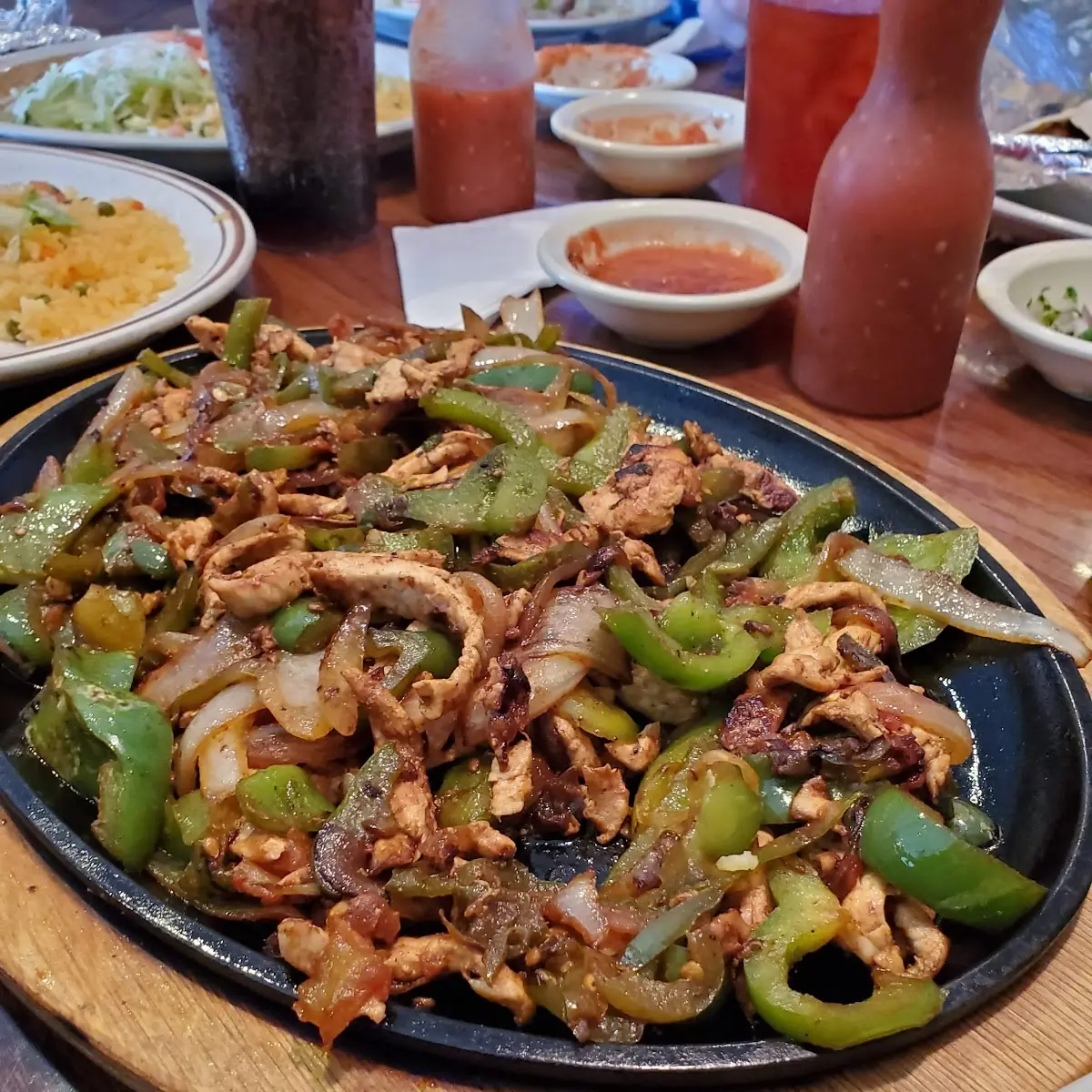 Grilled Chicken Fajitas