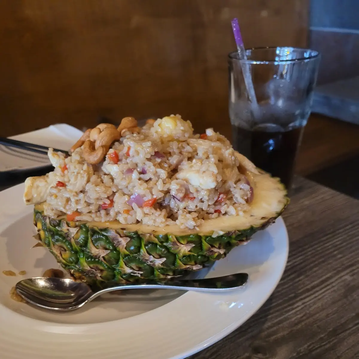 Chicken Fried Rice with Pineapple Fried Rice