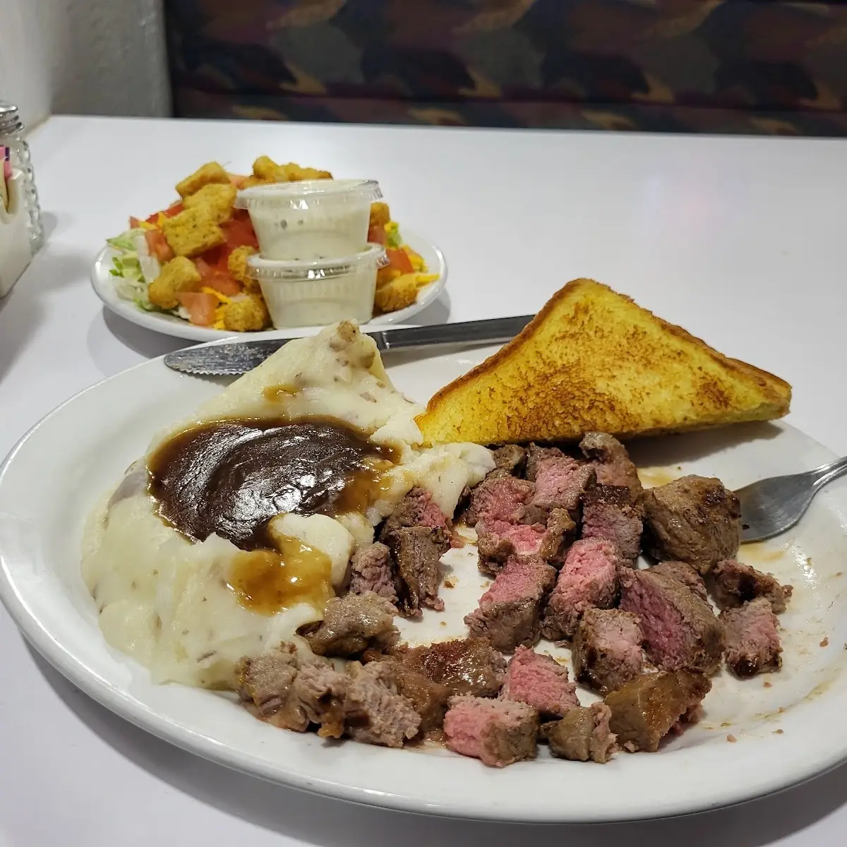 Steak Bites & 2 Eggs