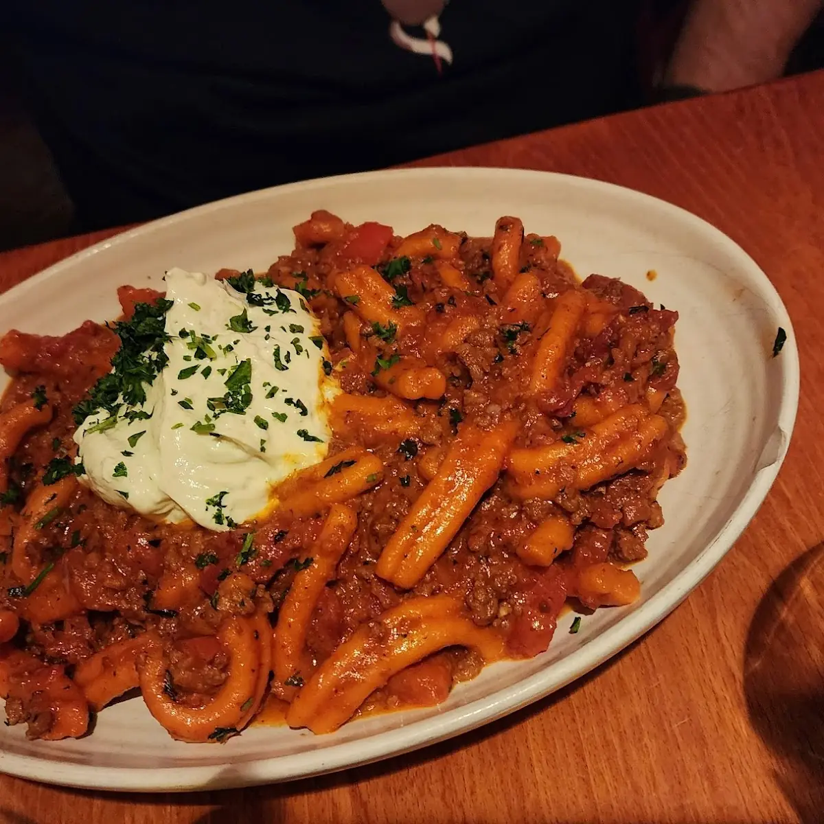 Lamb Bolognese Home Made Pasta