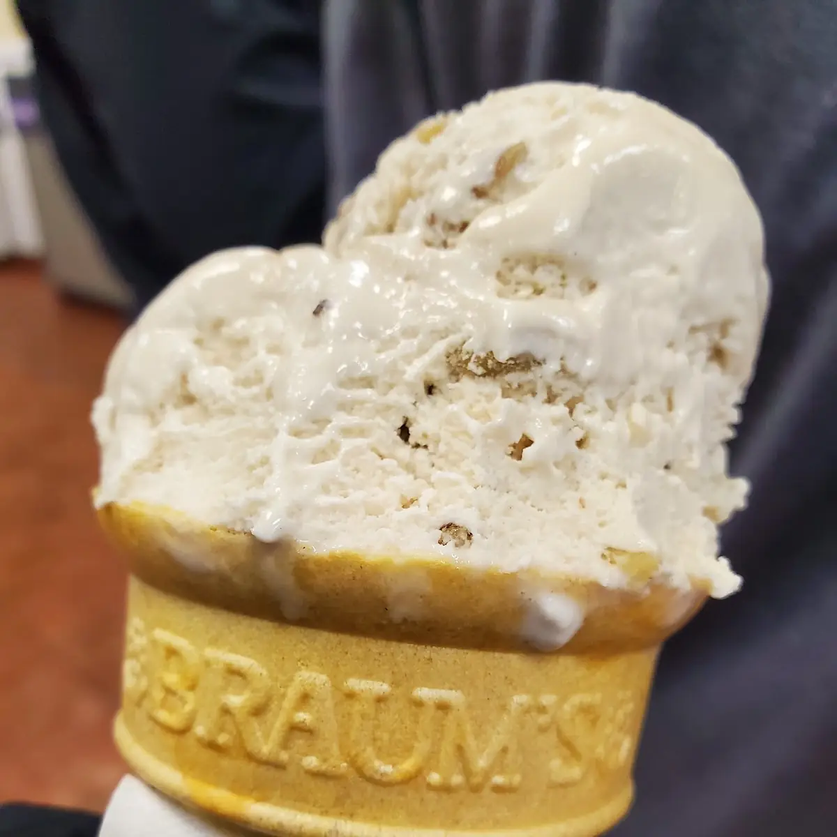 Black Walnut Ice Cream Cone