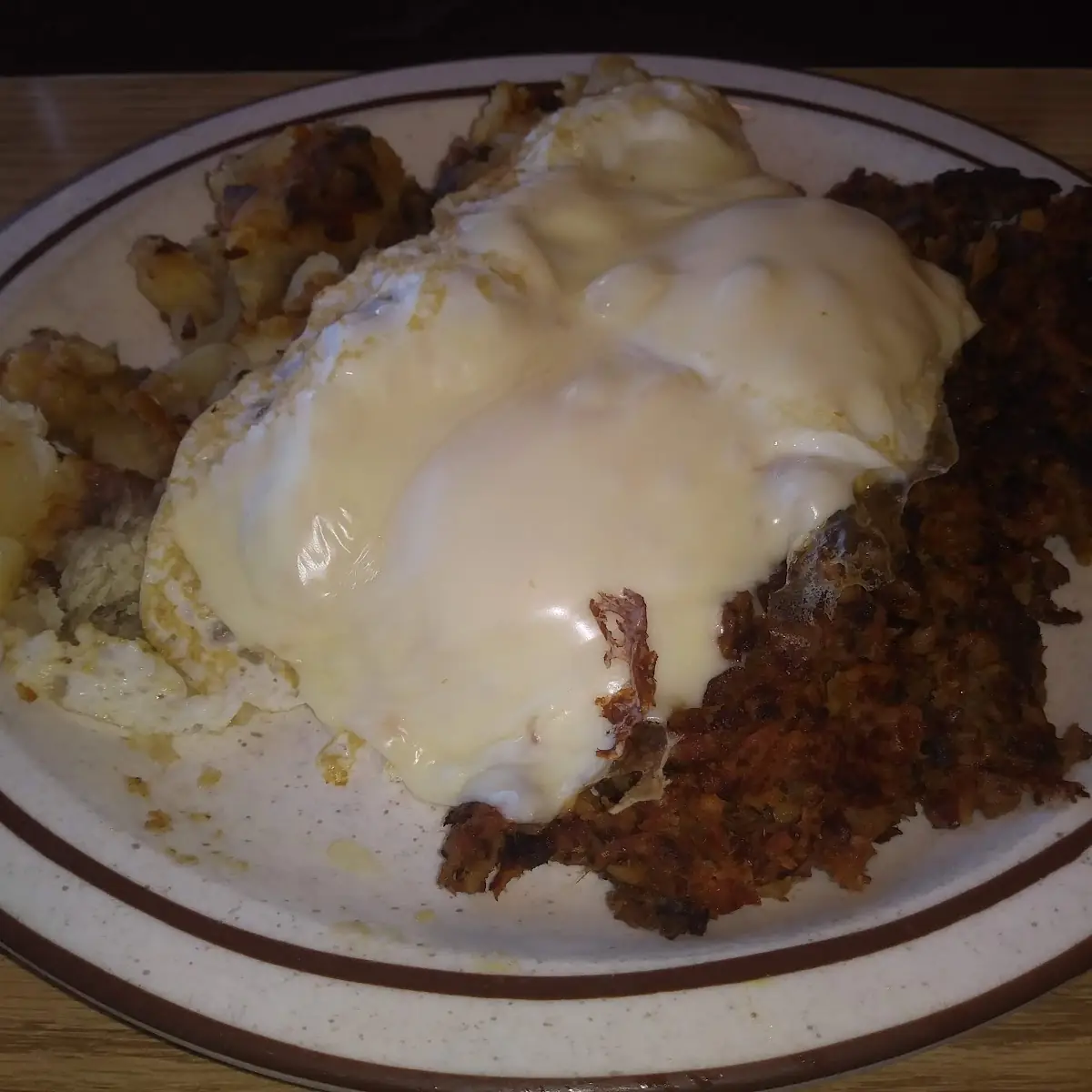 Corn Beef Hash and Eggs