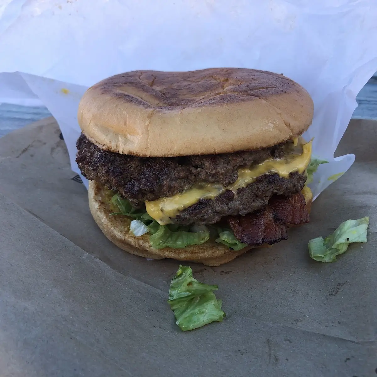 Bacon Double Cheeseburger