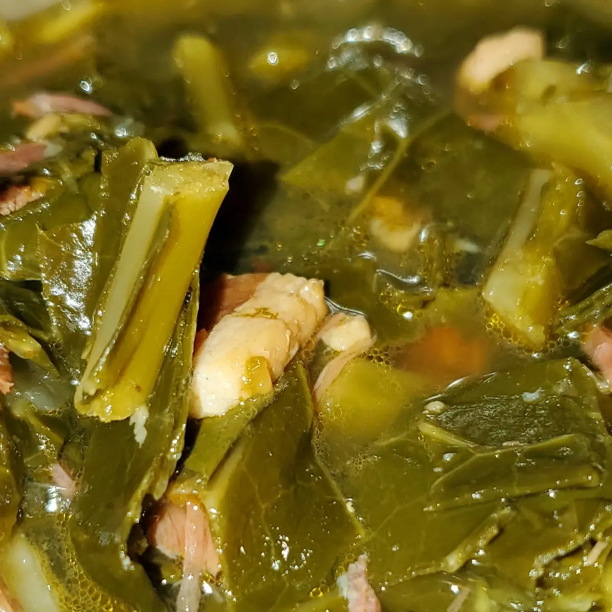 Smoked Turkey Greens