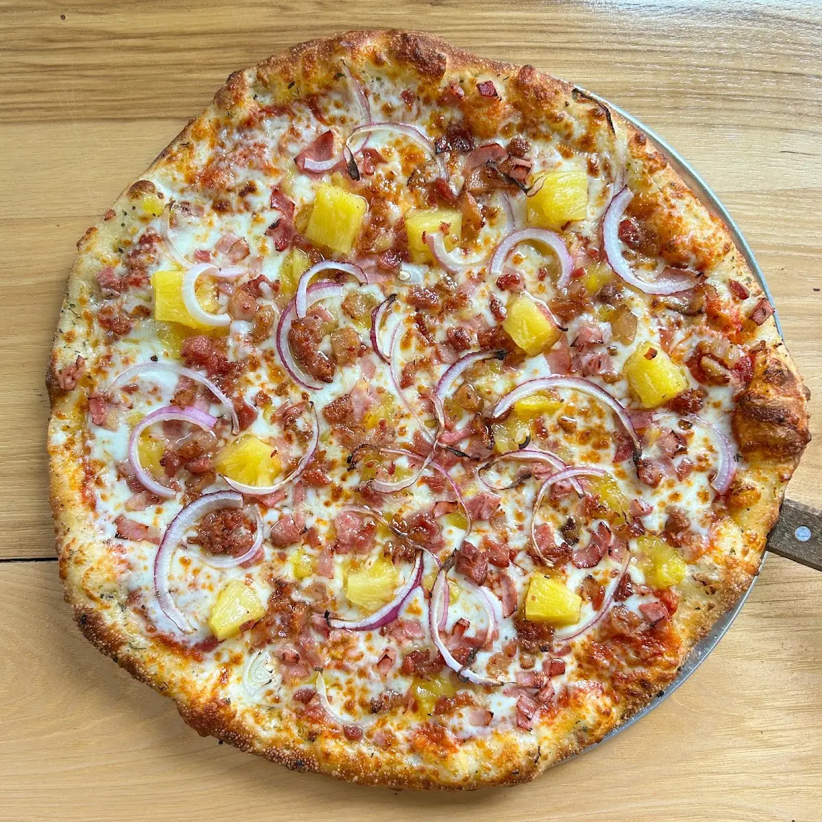 Hot Honey Pepperoni Pizza