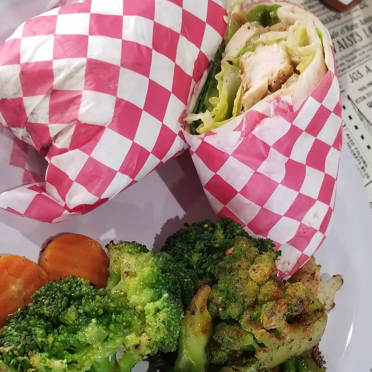Grilled Chicken Caesar Wrap