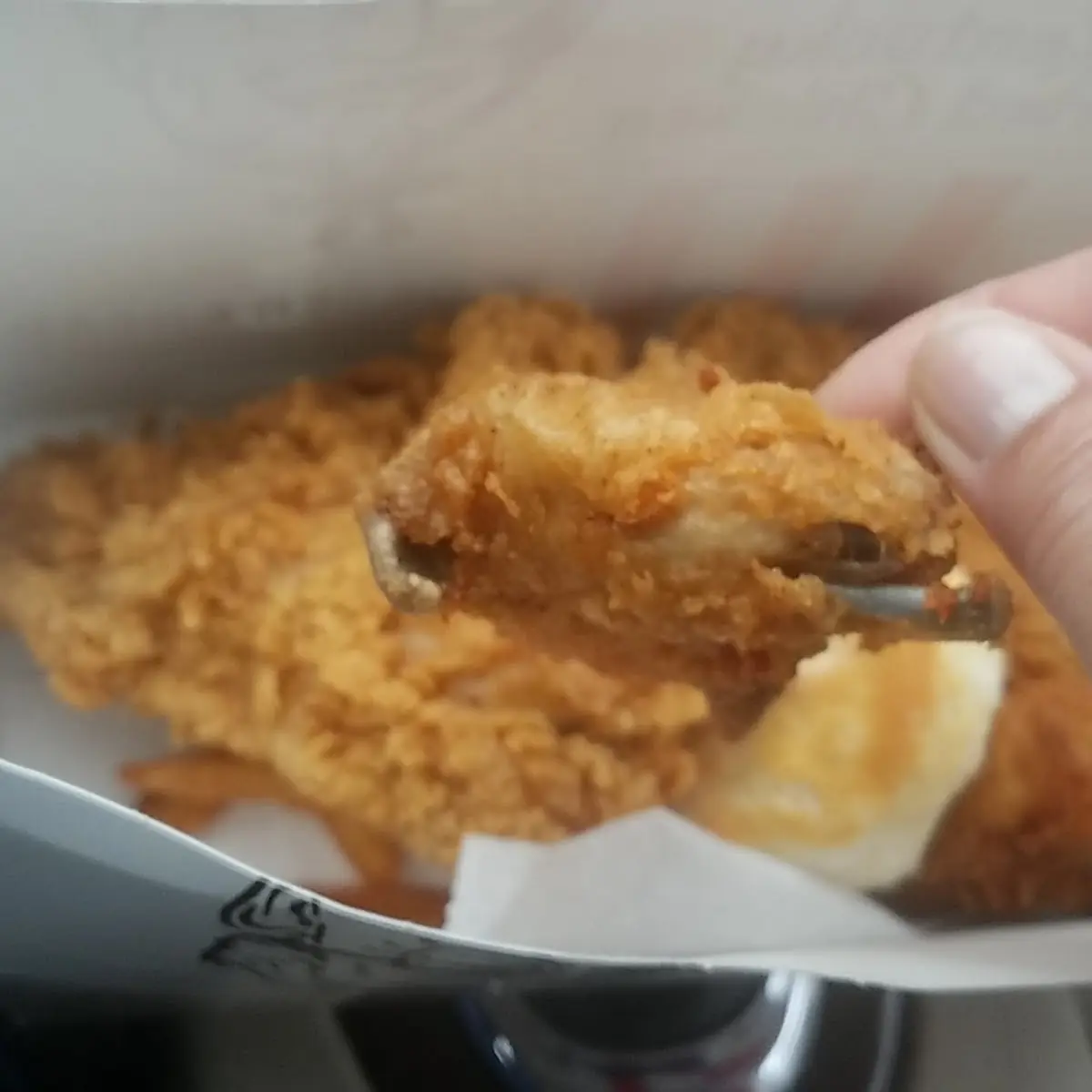 4piesas Con Papas Fritas