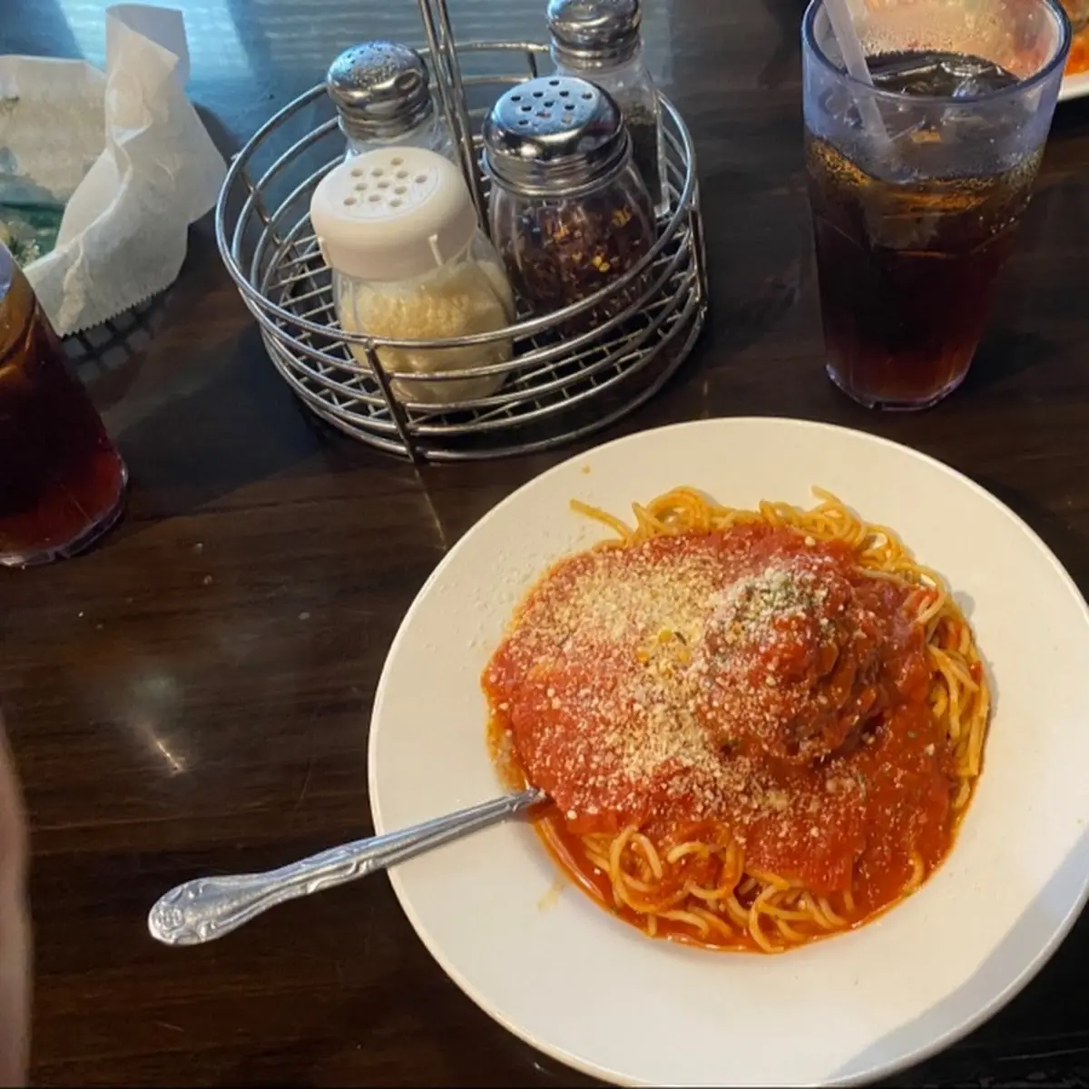 Spaghetti and Meatballs Lunch