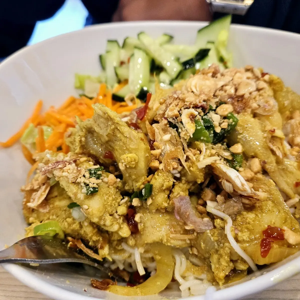 Yellow Curry Chicken Noodles