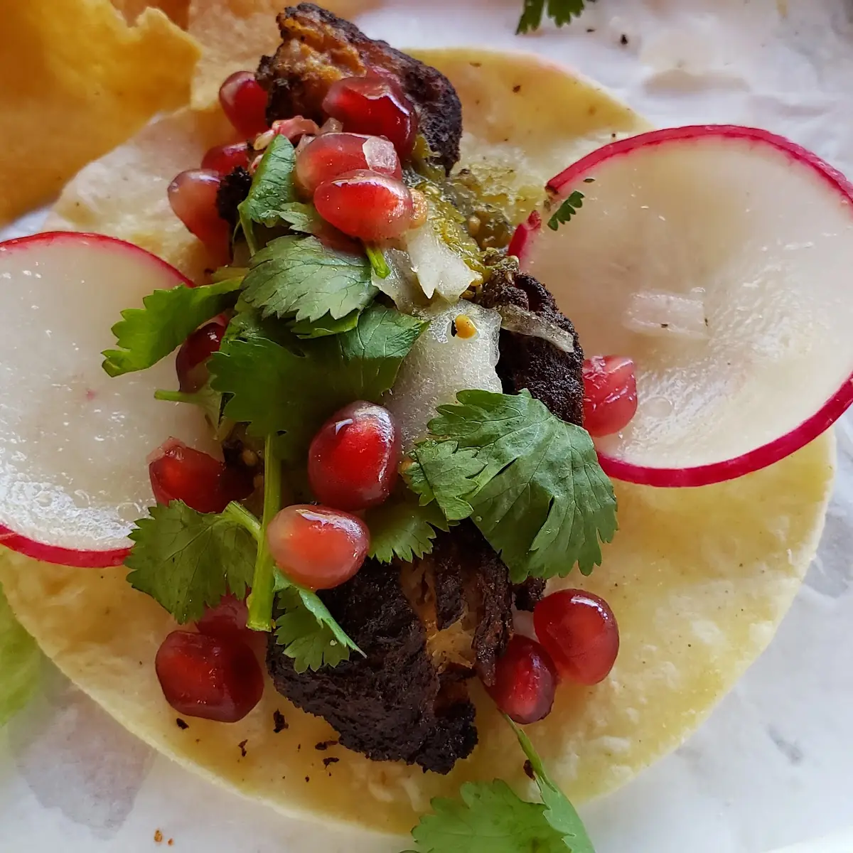 Spicy Pork Belly Taco