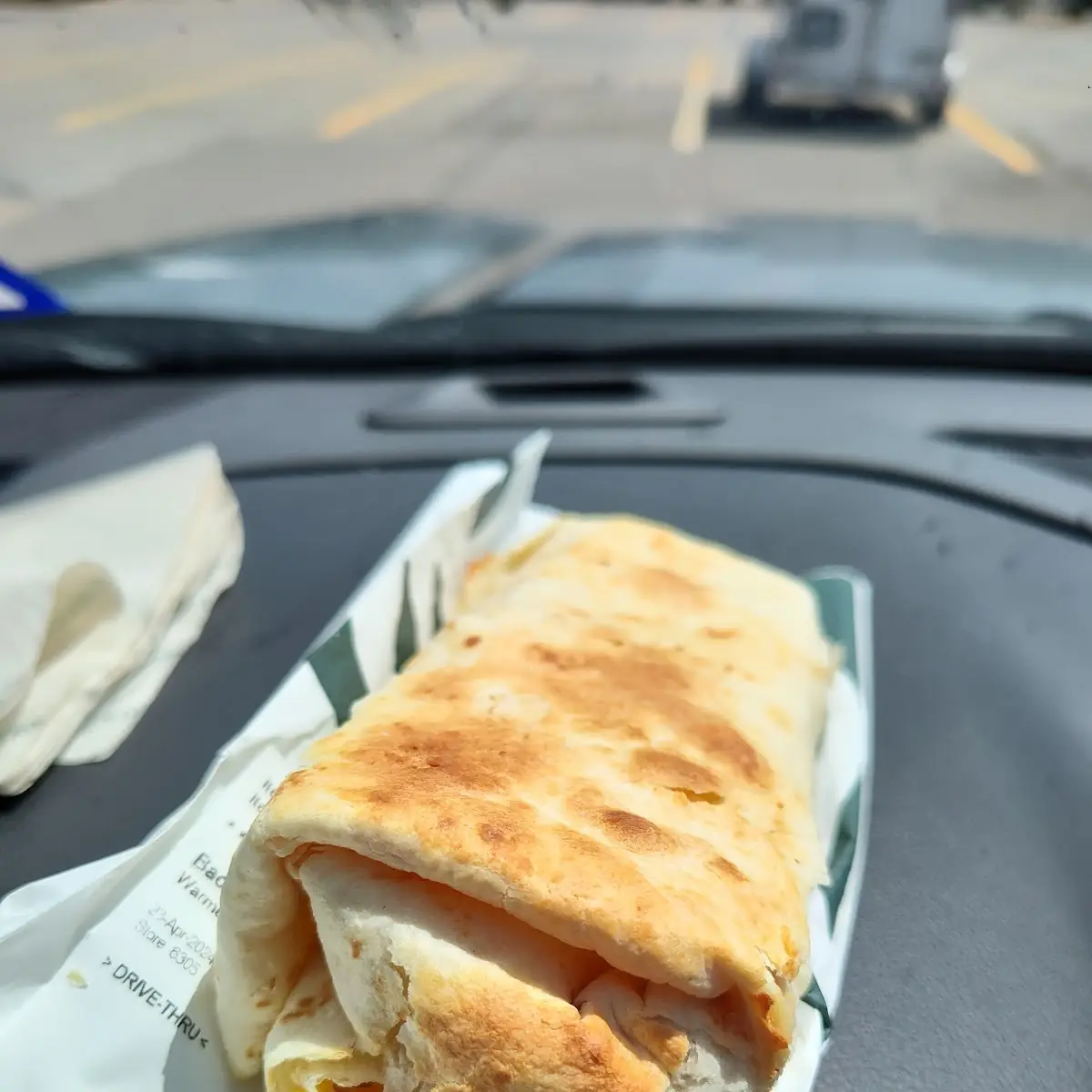 Bacon Sausage & Egg Wrap