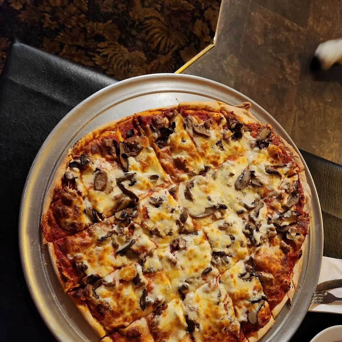 Mushroom Pizza