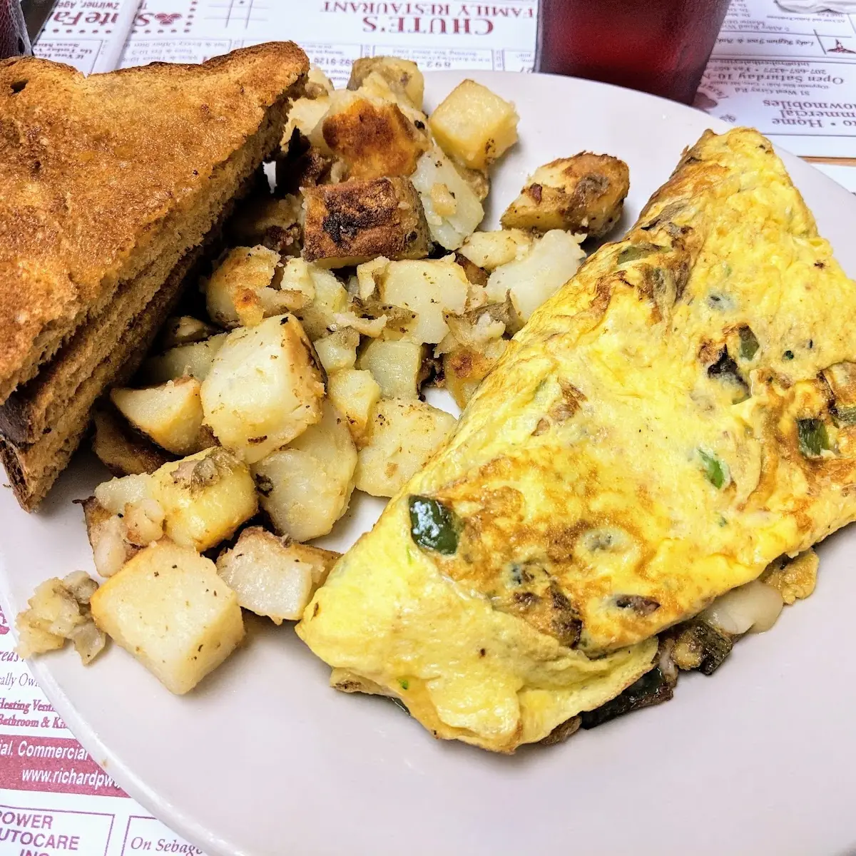 Bacon and Cheese Omelet