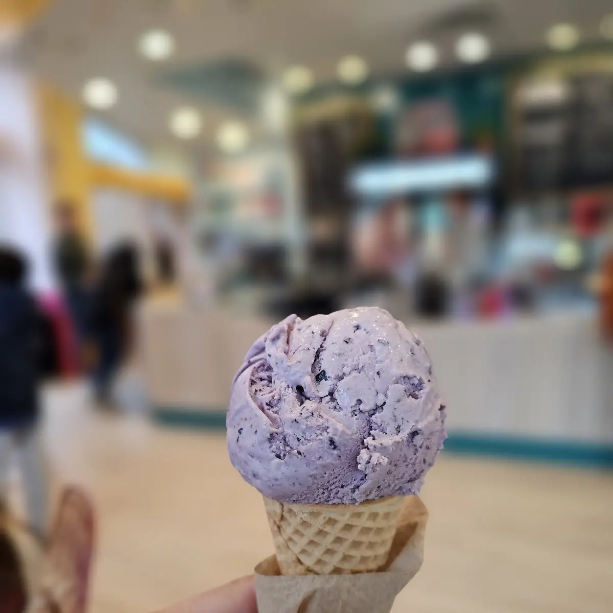 Blueberry Lemon with Sugar Cone