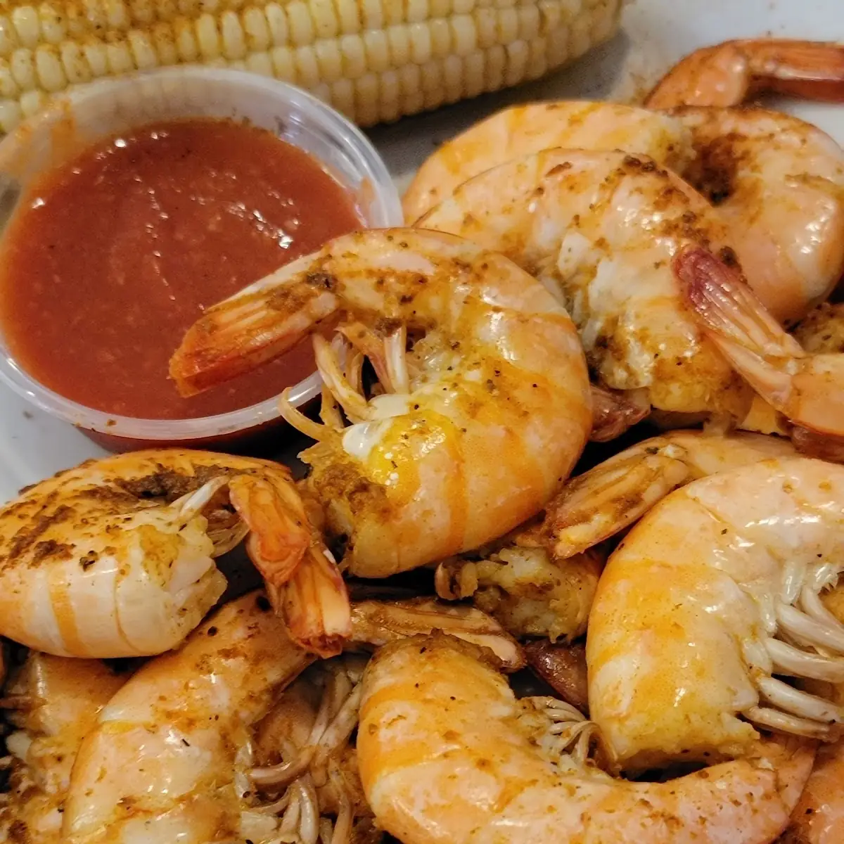Steamed Shrimp