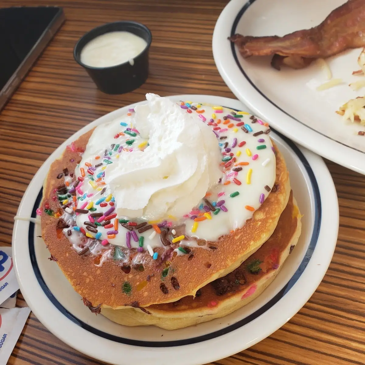 Jr Cupcake Pancake Combo