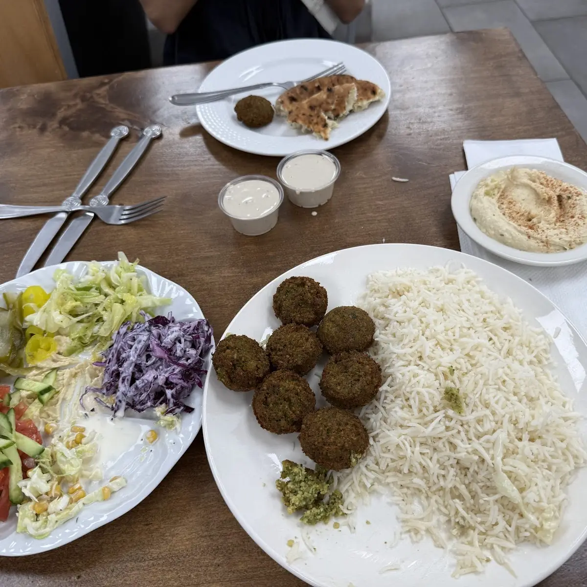 Hummus Jerusalem mixed grill