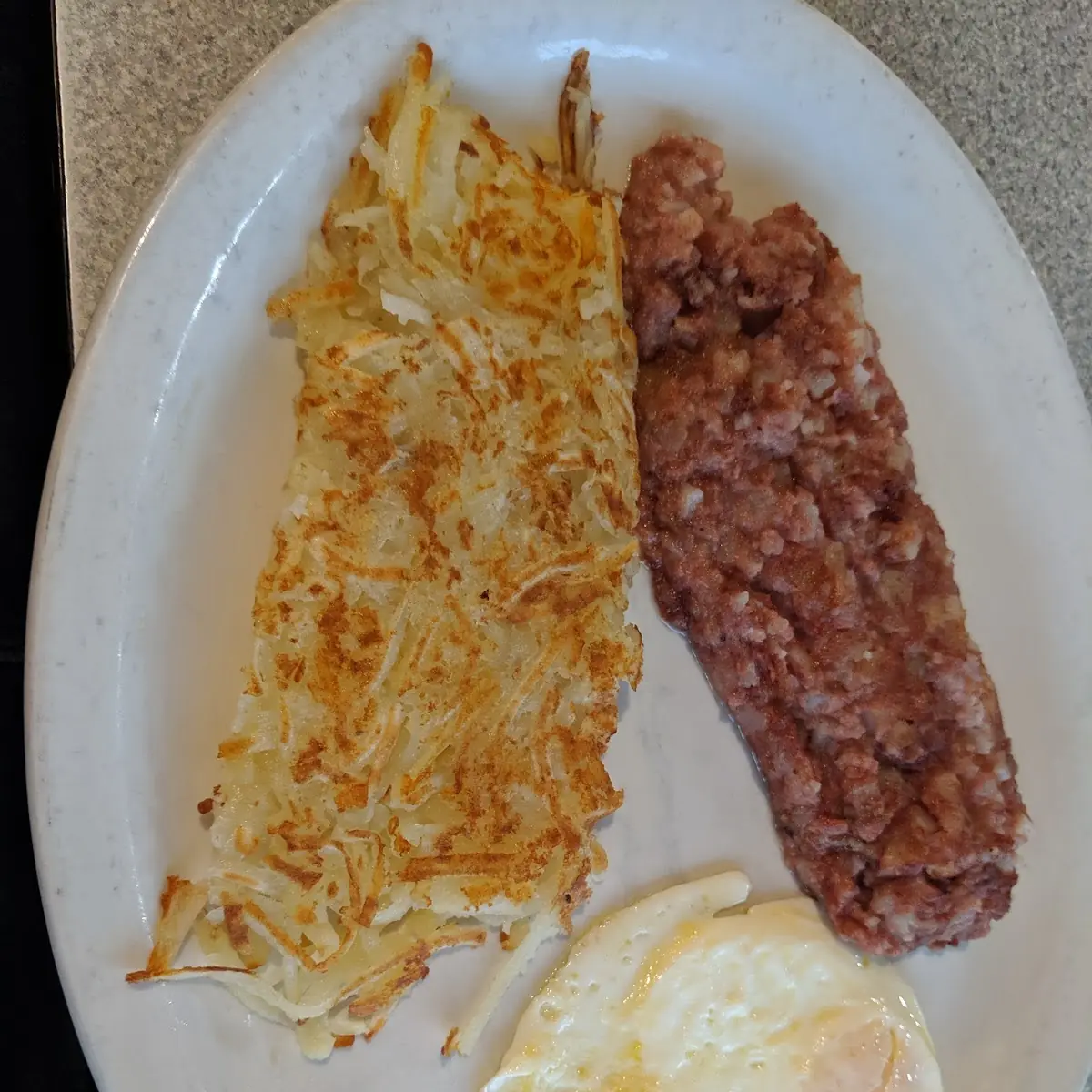 Two Sausage Links Hash Browns