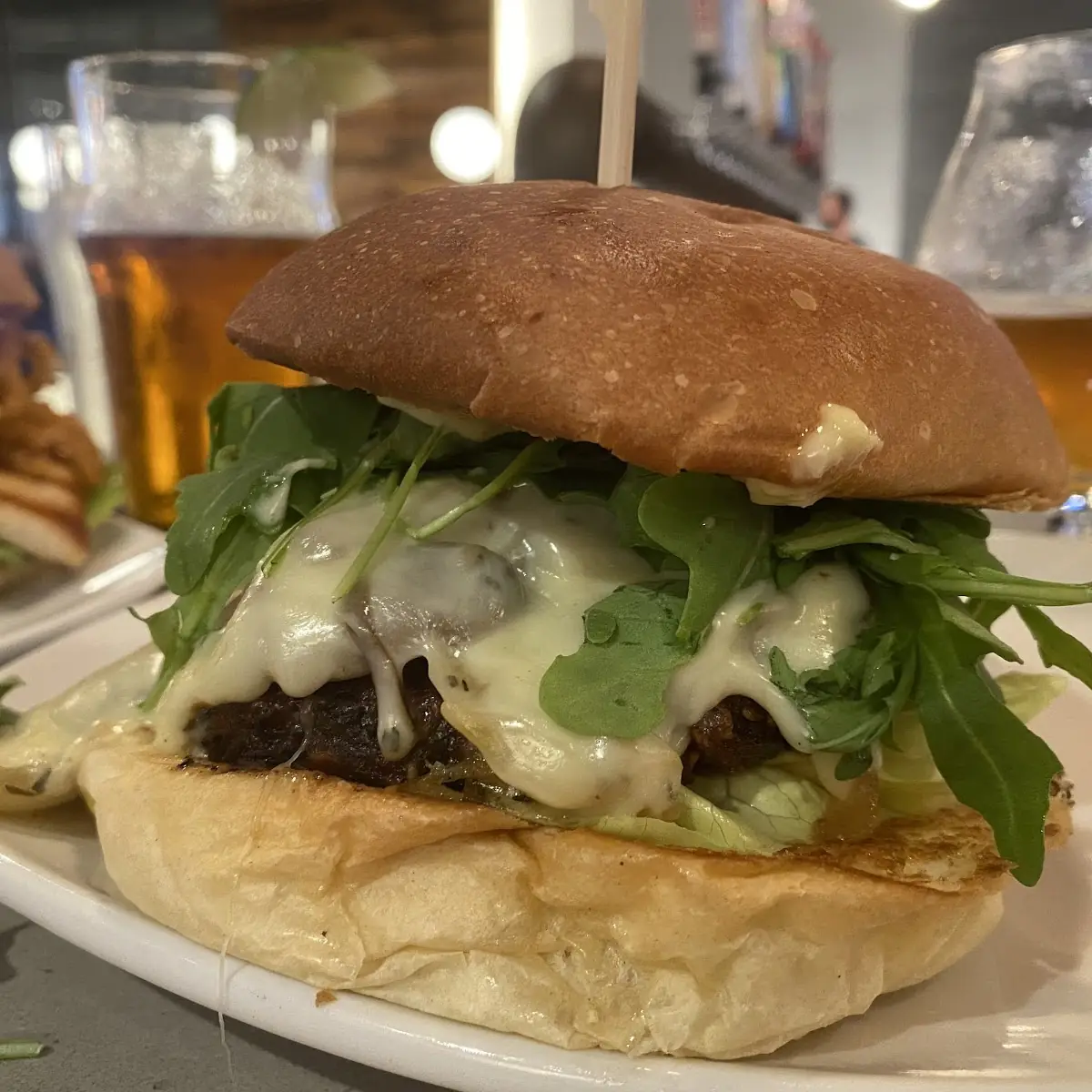 Firecracker Veggie Burger