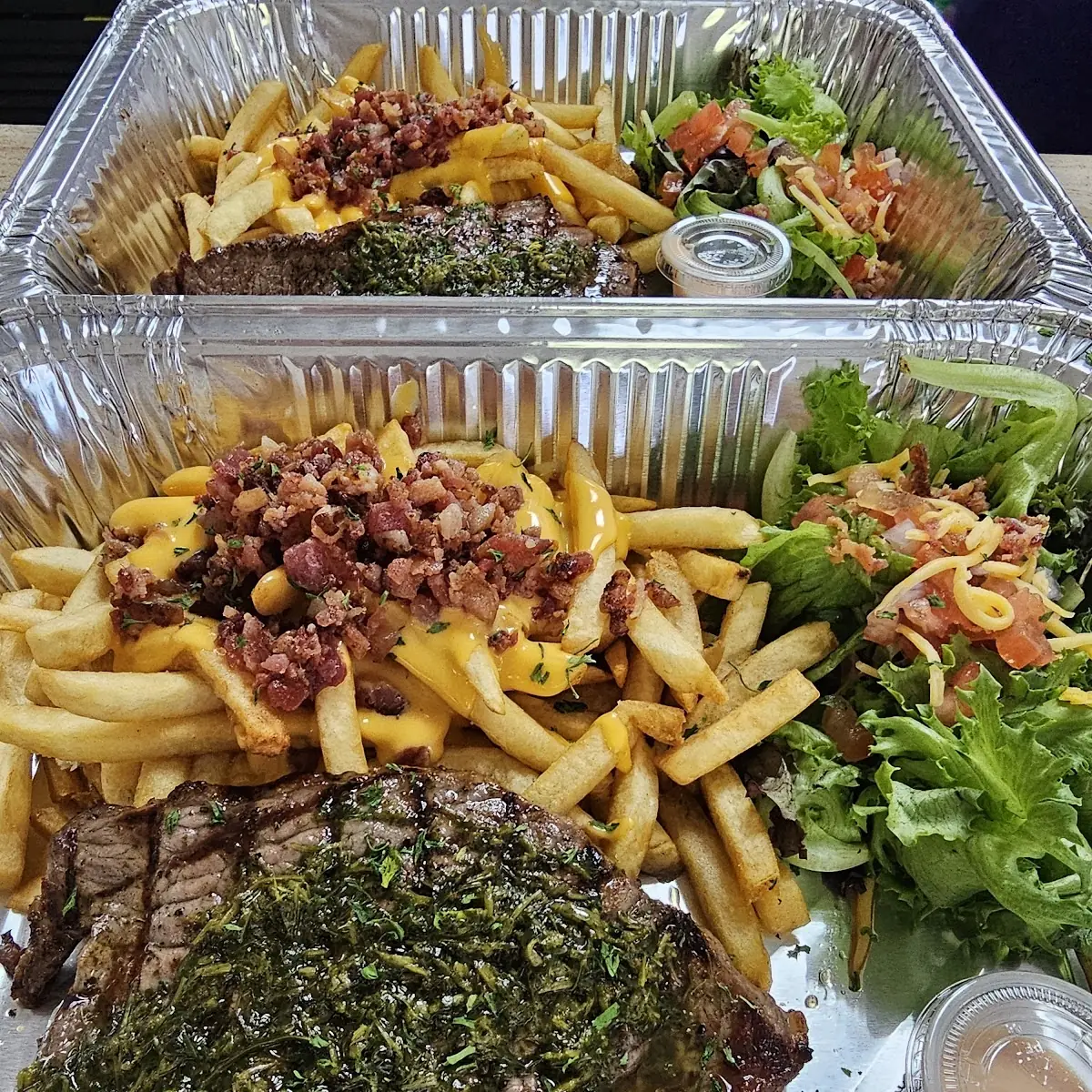 Sirloin Steak and Fries