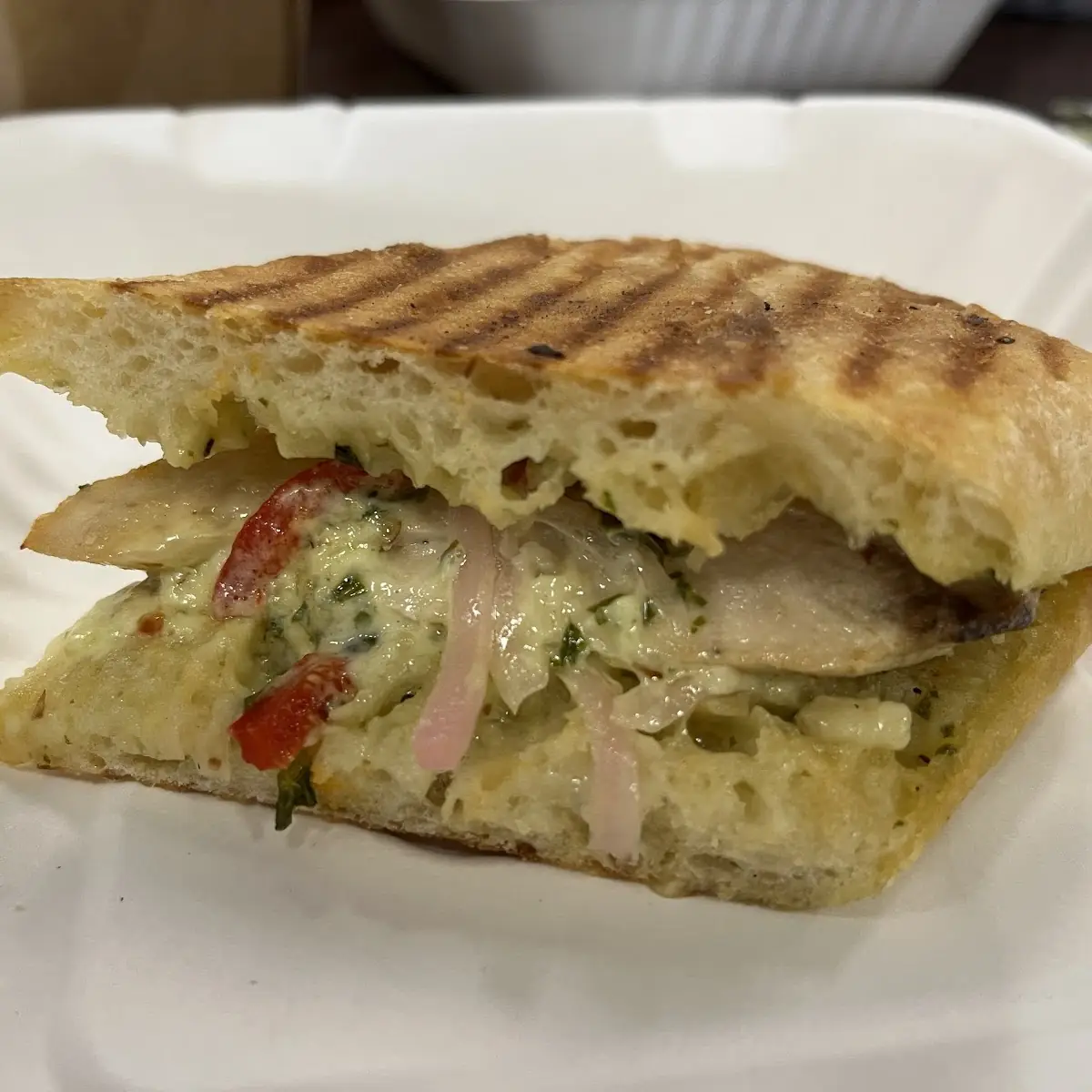 Chicken Panini Grill, Raven's Bar + Grill