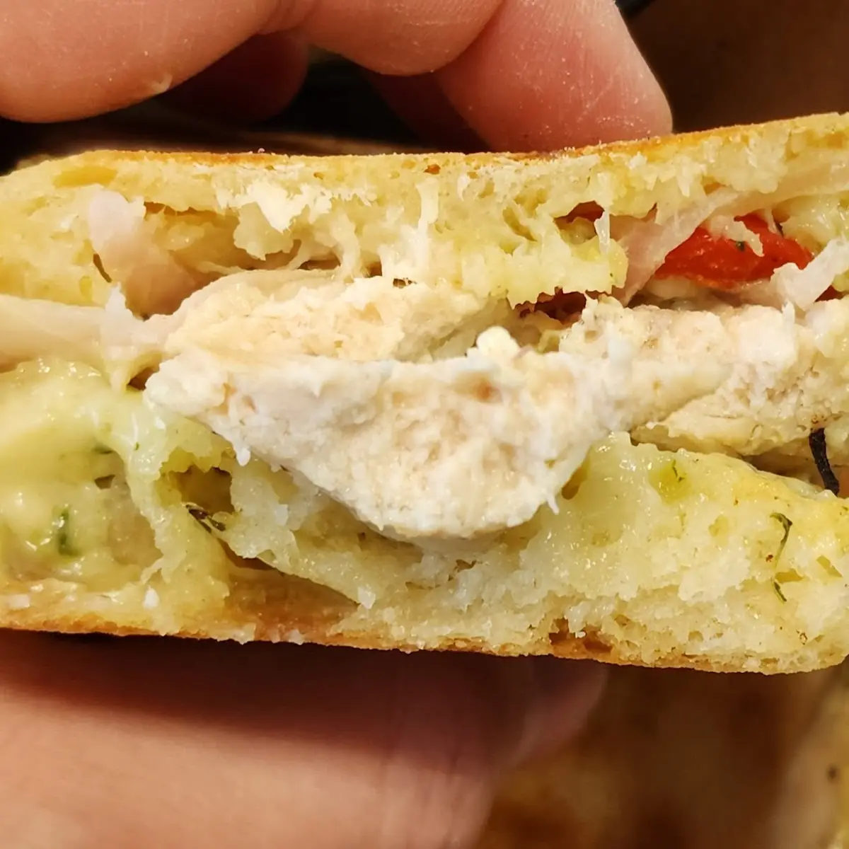 Pesto Chicken Panini, Raven's Bar + Grill