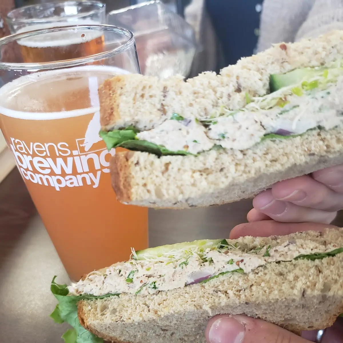 Vegan Sandwich Analible, Raven's Bar + Grill