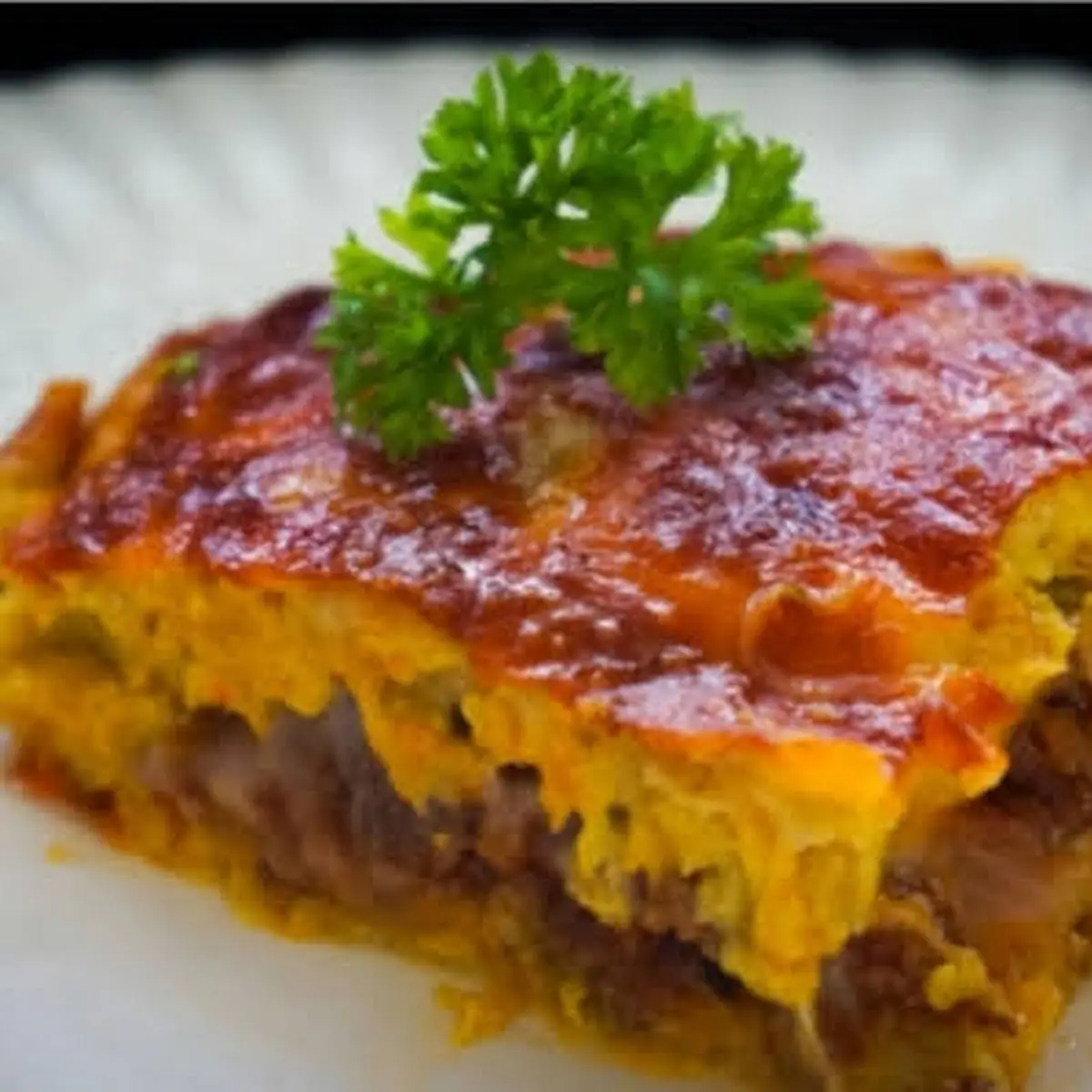 Pastelón De Plátano Maduro