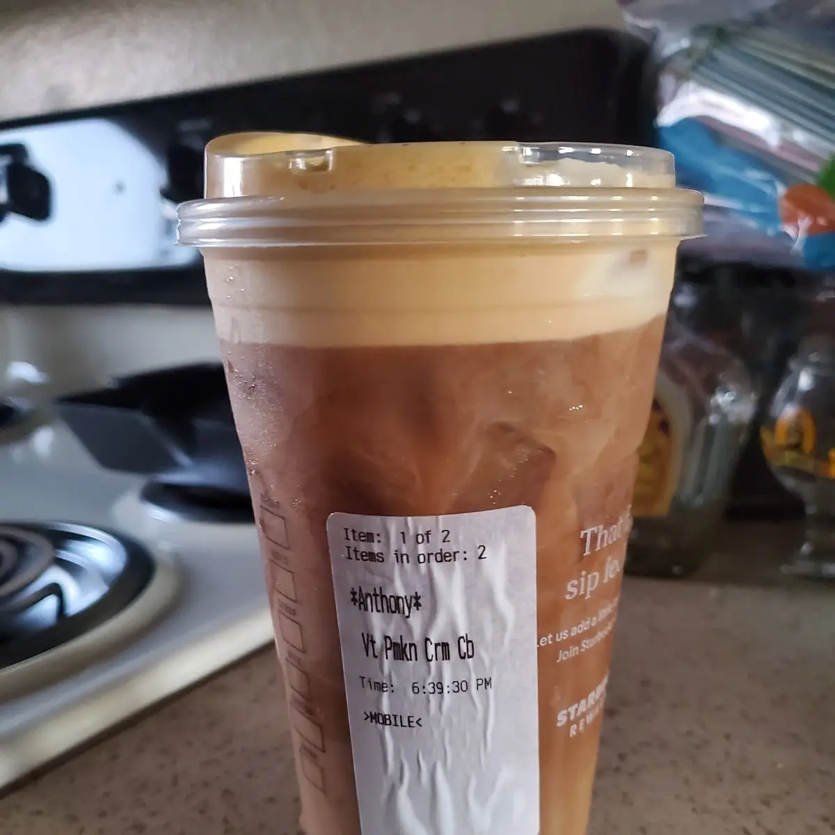 Pumpkin Spice Cold Brew
