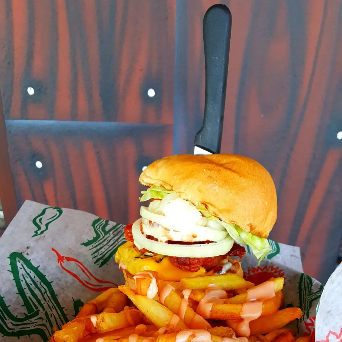 Vaquero Loco Burger