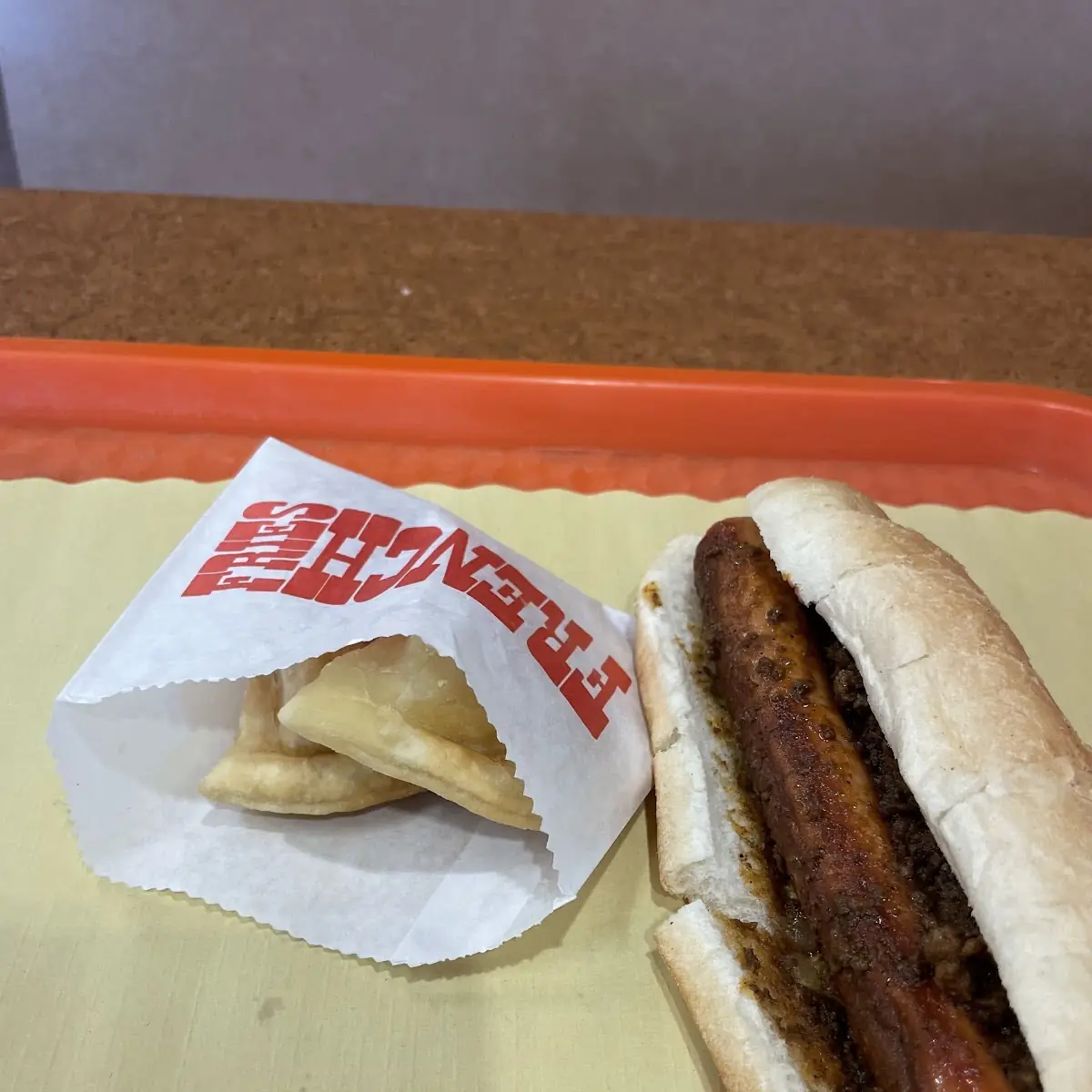 Hot Dog and Perogis