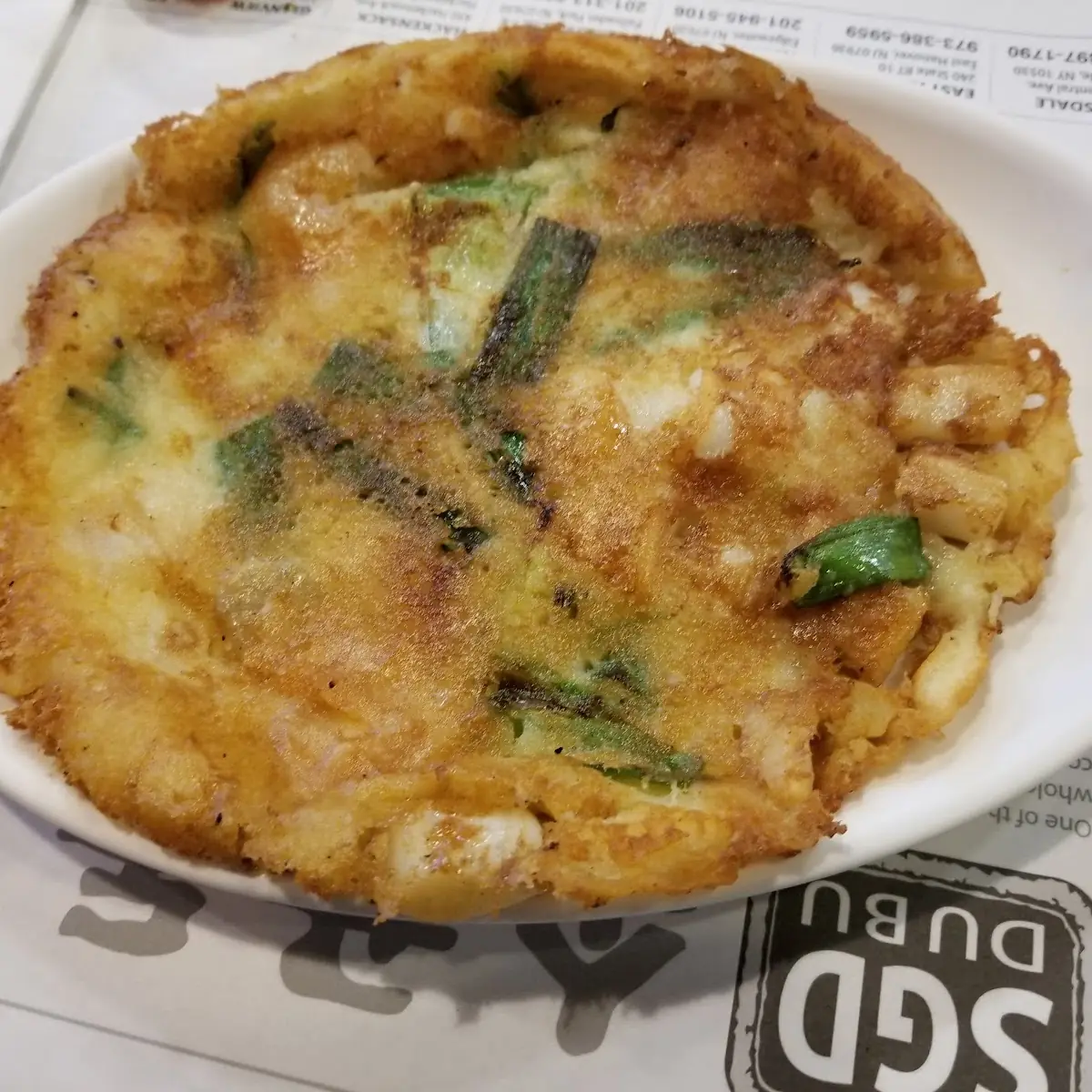 Seafood Pancake