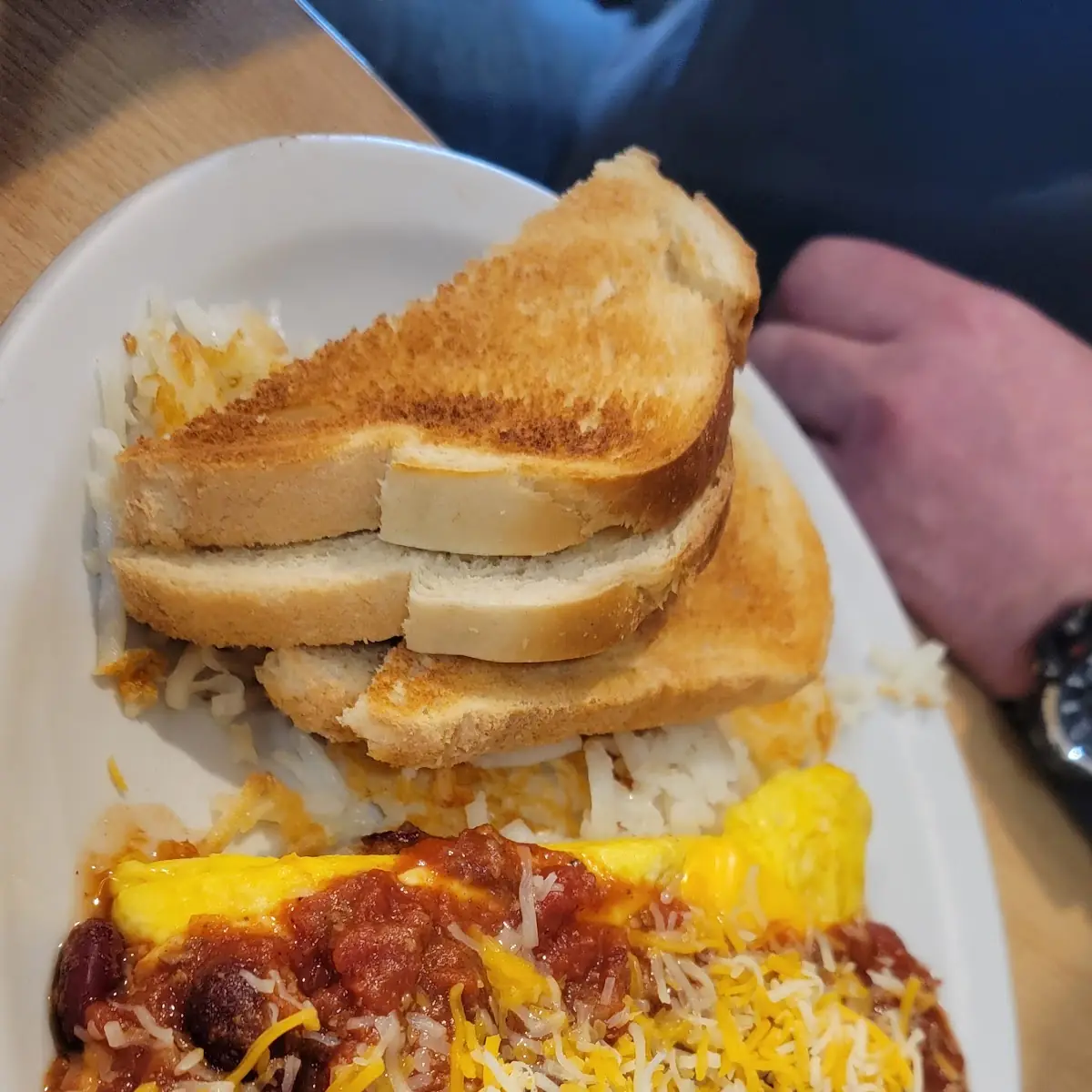 Chili Cheese Omelet