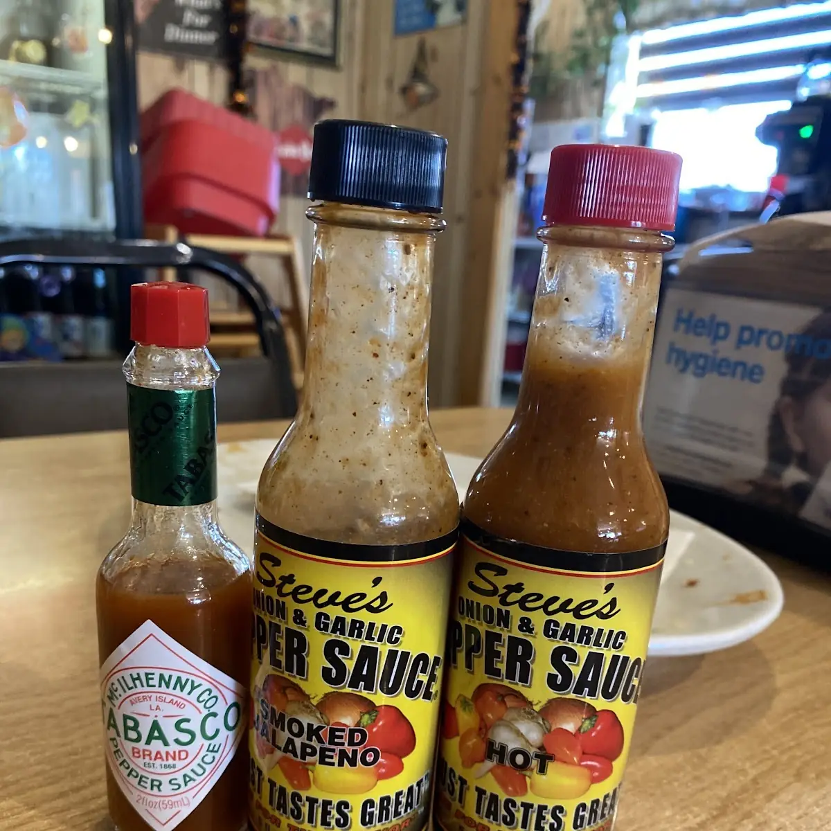 Hot Sauce Choices