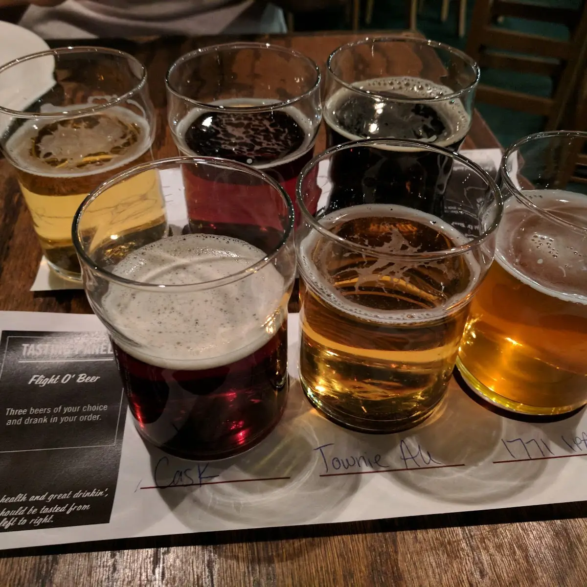 Draft Beer Flights