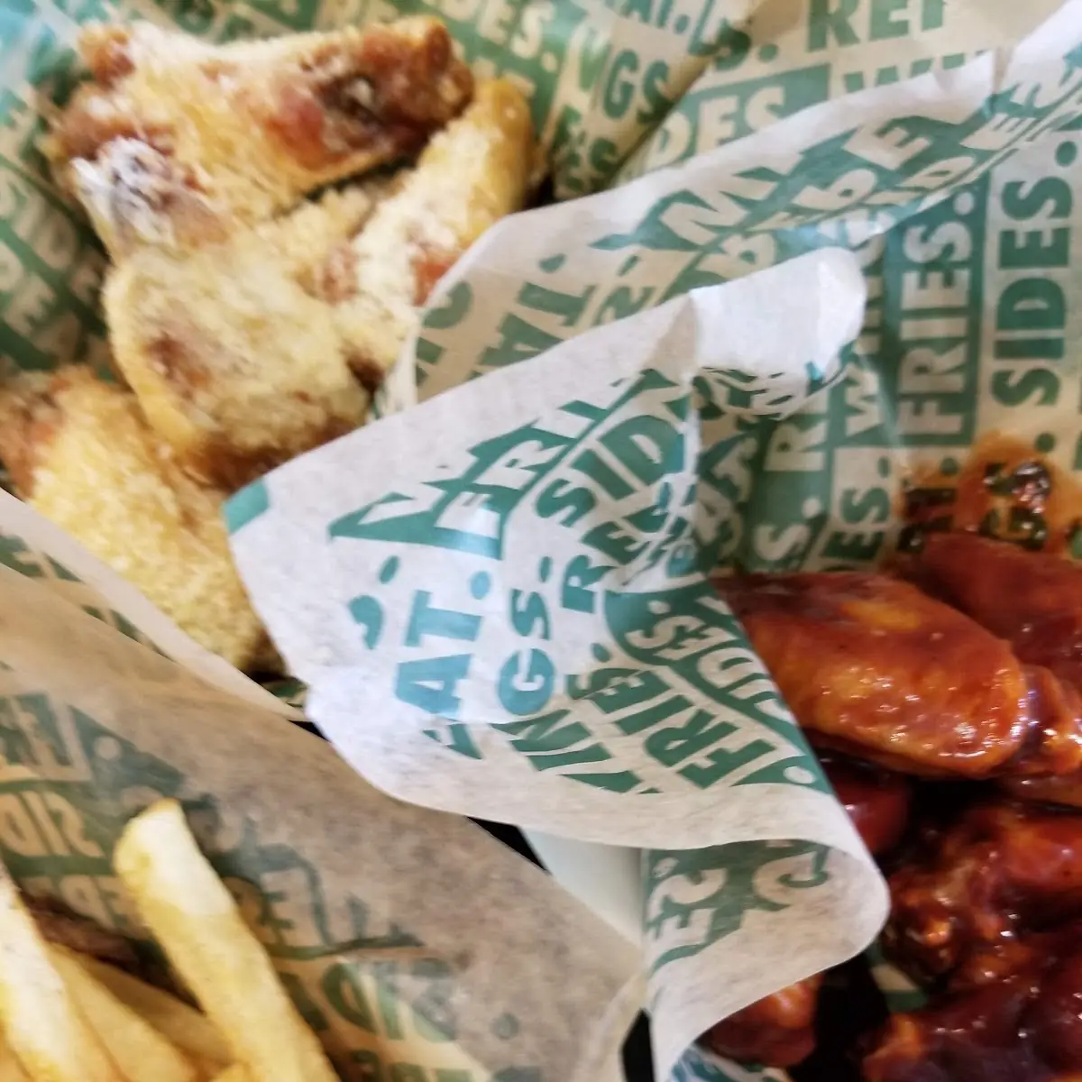 Buffalo Wings and Fries