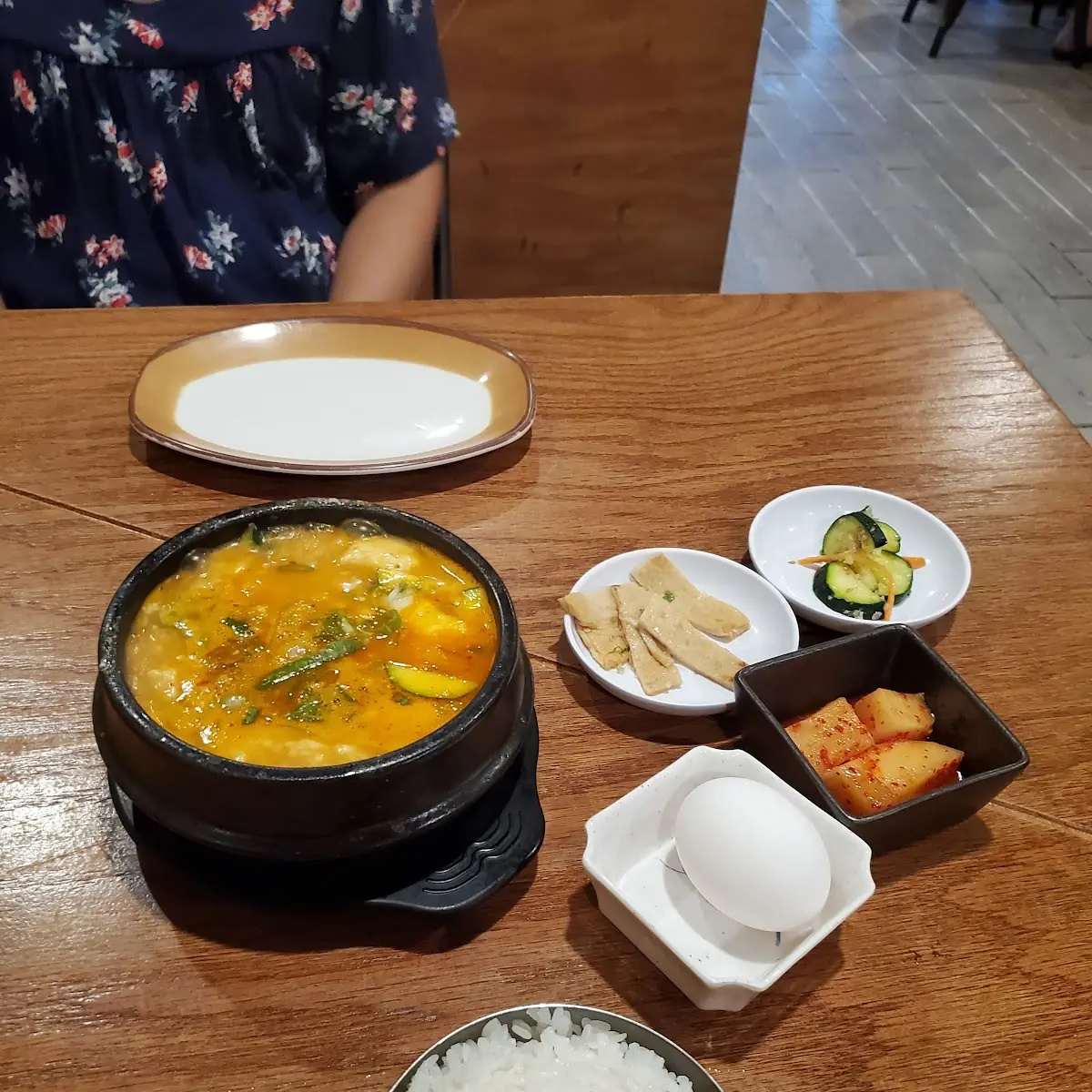 Seafood Tofu Soup