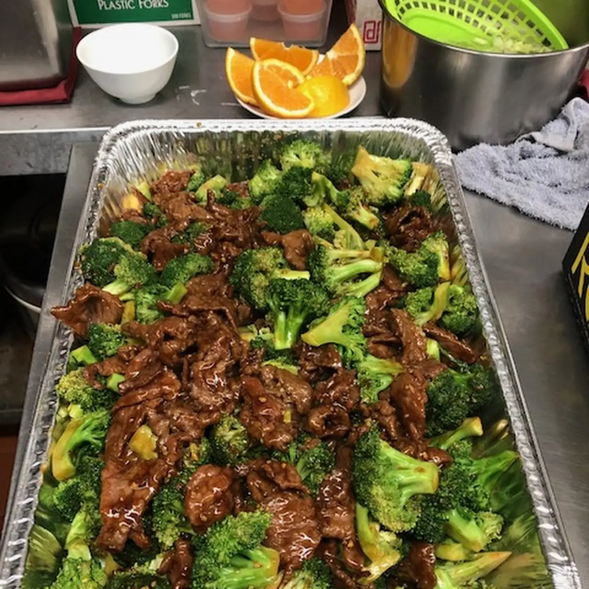 BBQ Pork Broccoli