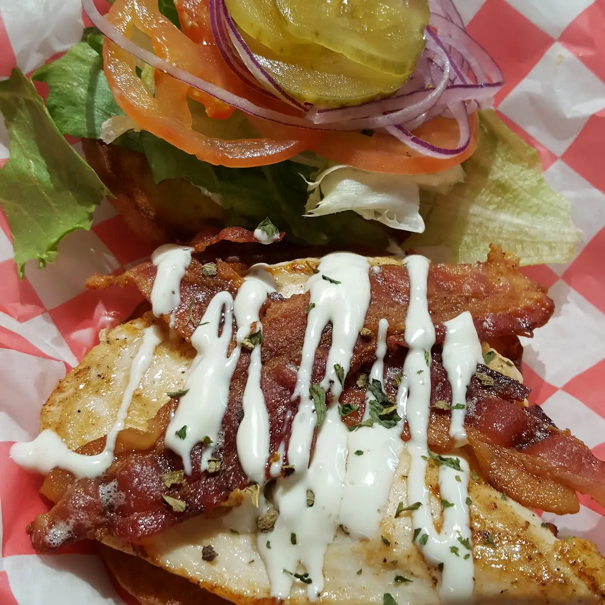 Grilled Bacon Ranch Chicken