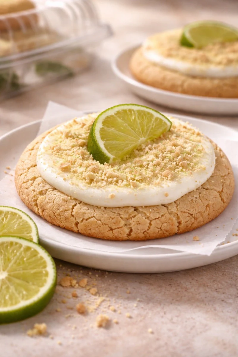 Key Lime Crunch Cookies