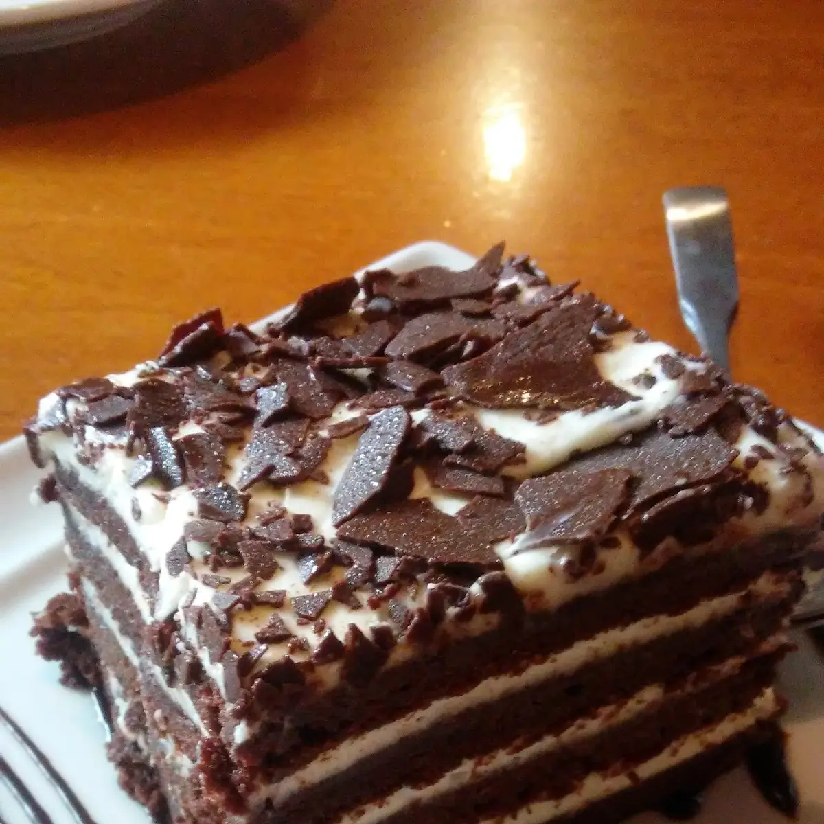 Chocolate Brownie Lasagna