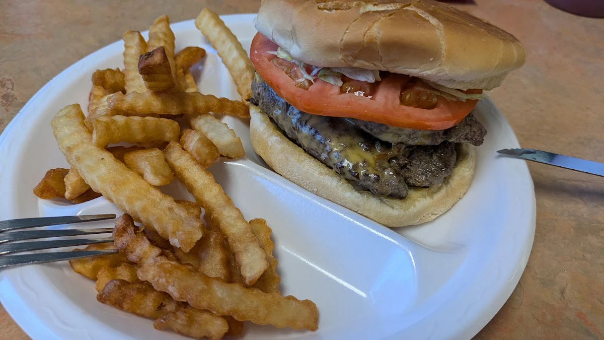 Large Double Cheeseburger Combo