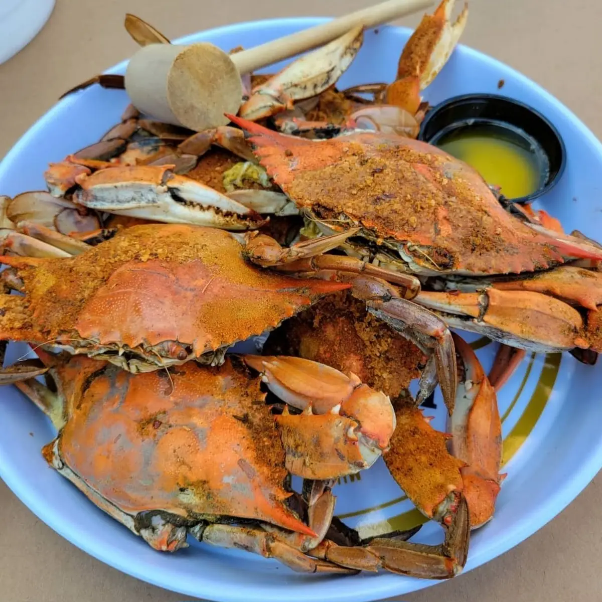 Steamed Crabs