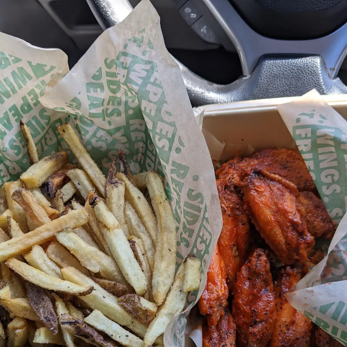 Hot Lemon Pepper with Fries
