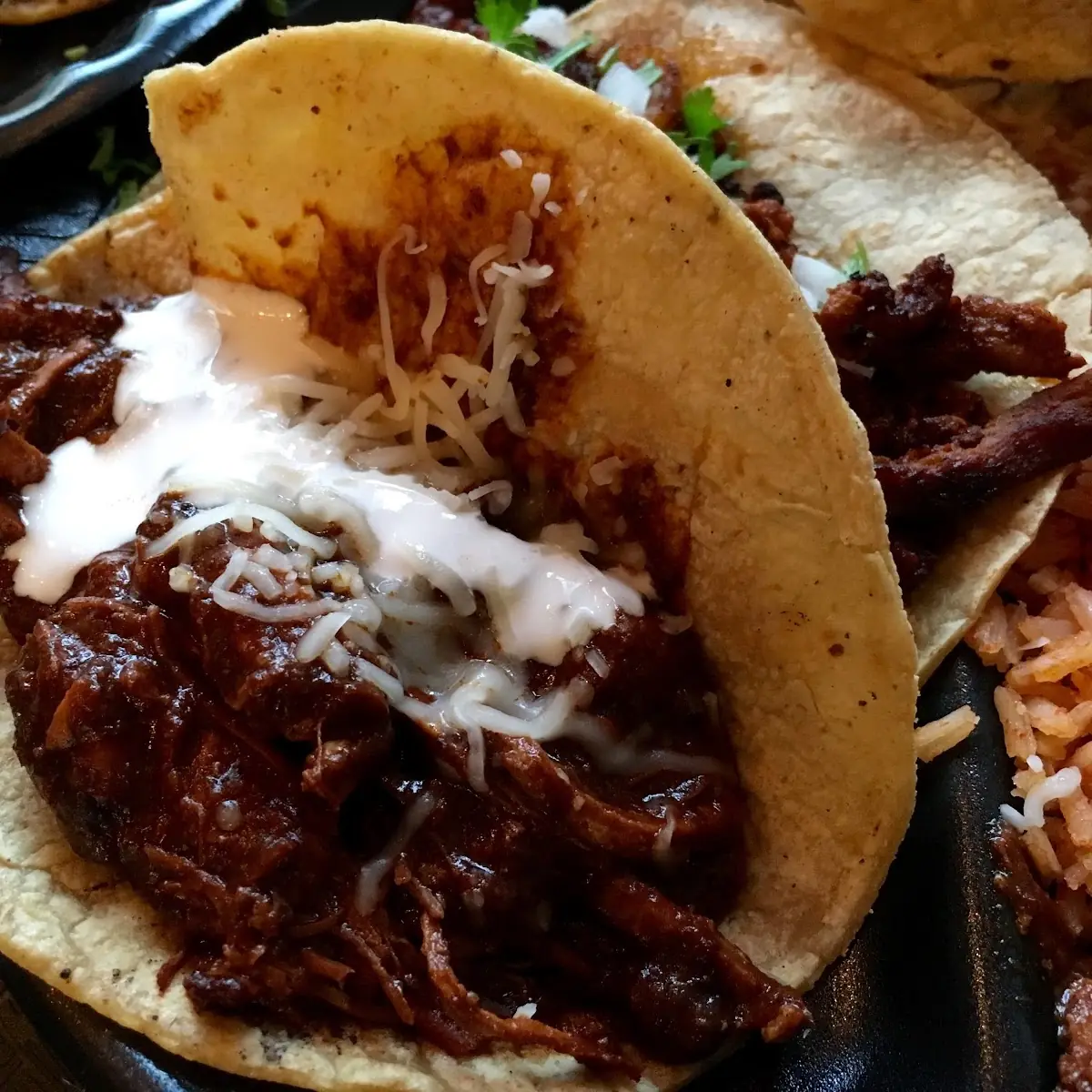 Chicken Mole Taco