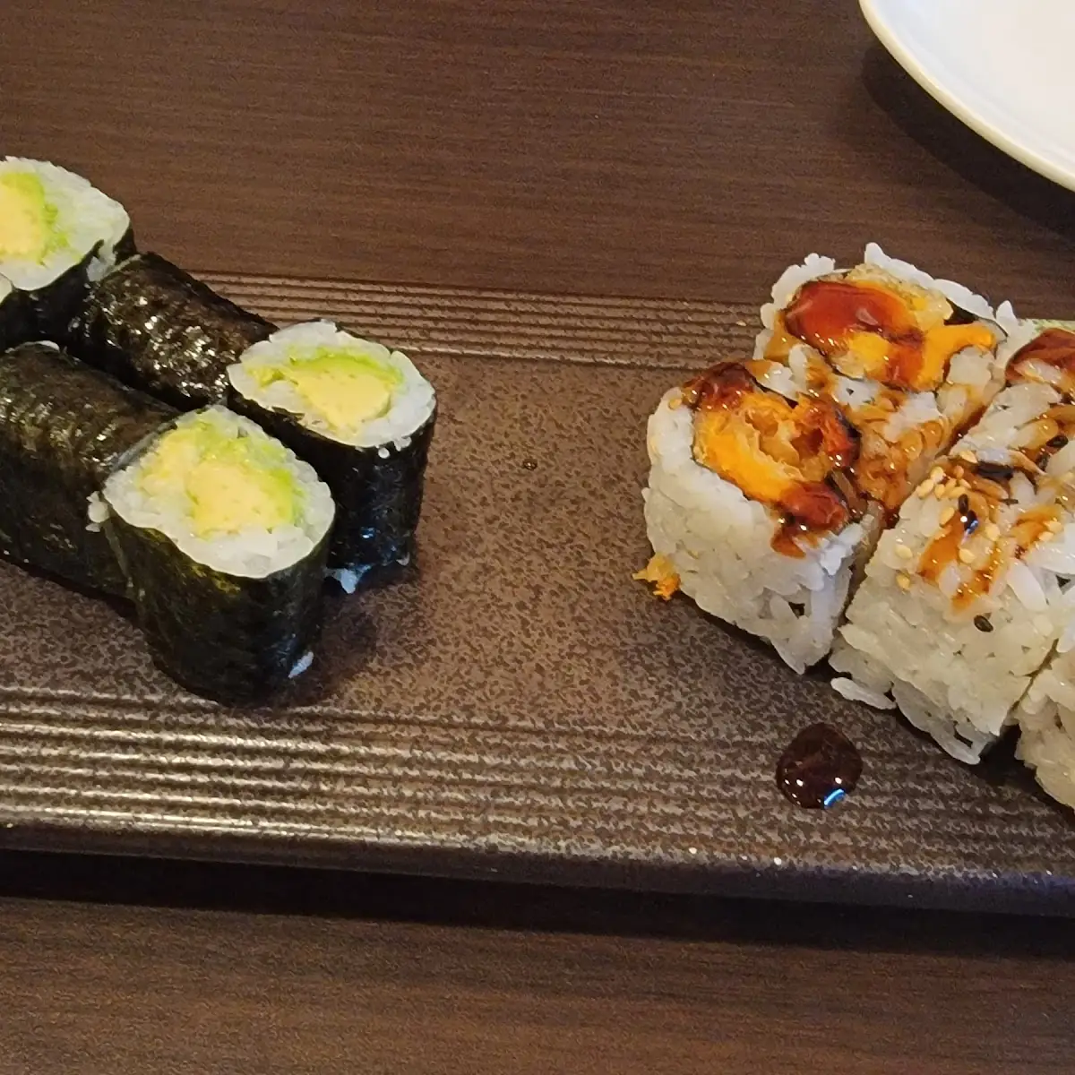 Avocado Roll & Sweet Potato Roll