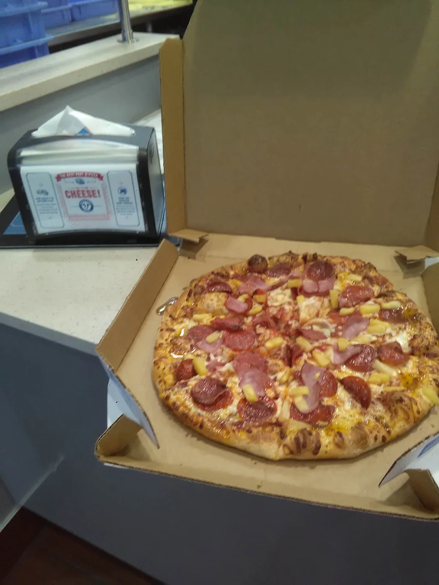 2 Topping Bacon and Pepperoni Pizza Thin Crust Pizza
