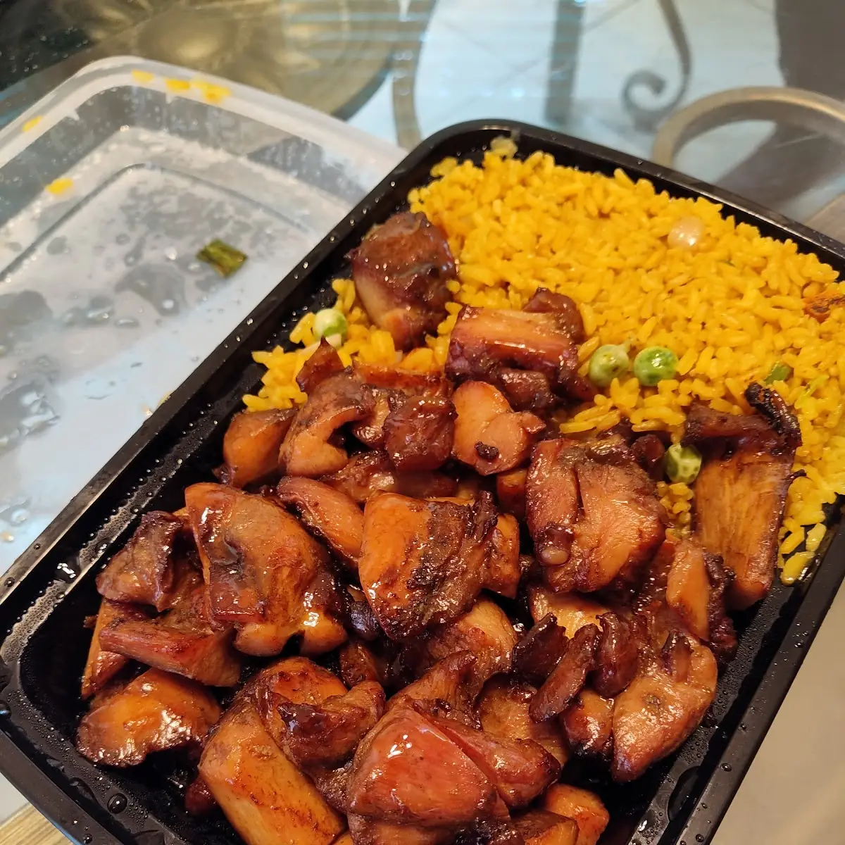 Bourbon Chicken & Fried Rice