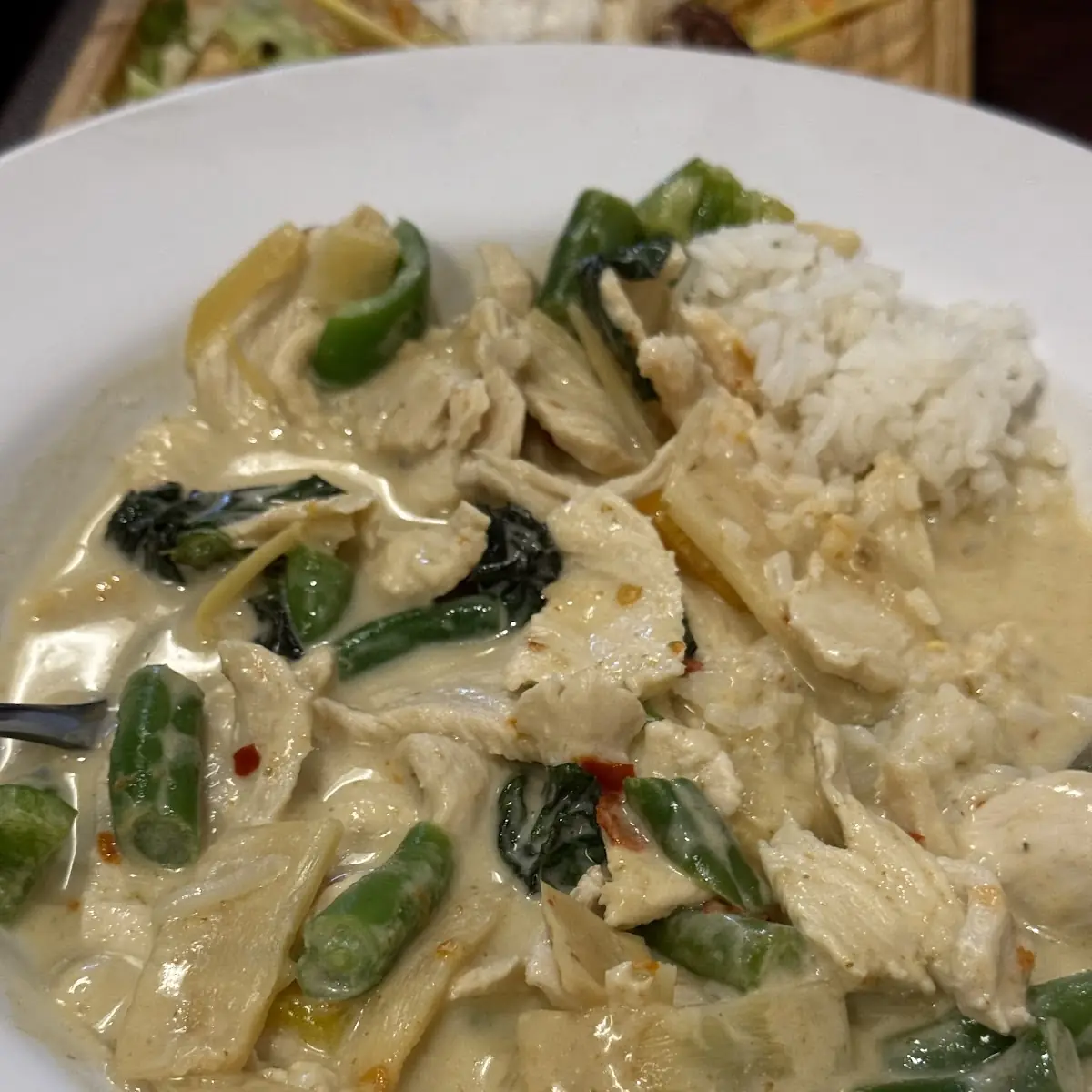 Thai Green Curry Chicken
