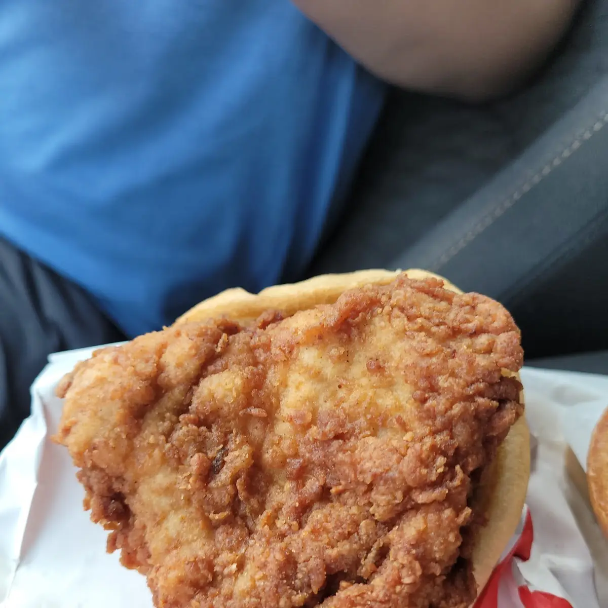 Inside Chicken Sandwich